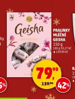 PRALINKY GEISHA