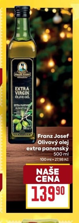 Franz Josef Olivový olej extra panenský
