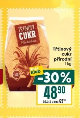 Třtinový cukr přírodní