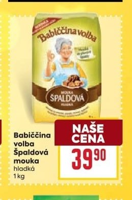 Babiččina volba Špaldová mouka