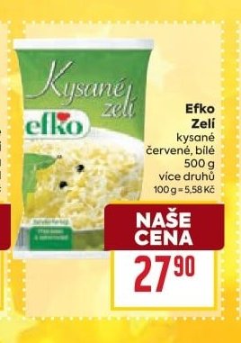 Efko Zelí kysané