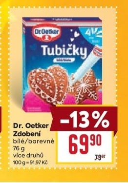 Dr. Oetker Zdobení bílé/barevné