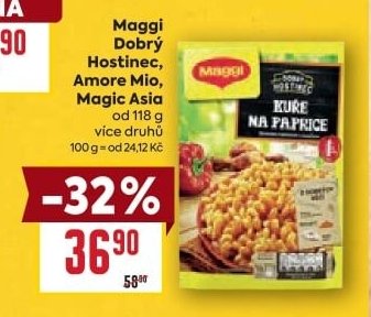 Maggi Dobrý Hostinec, Amore Mio, Magic Asia