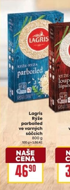 Lagris Rýže parboiled