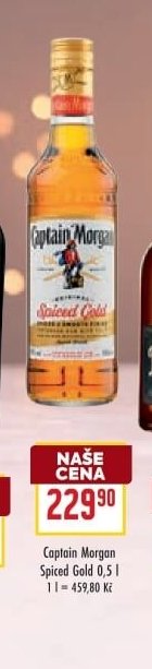 Captain Morgan Spiced Gold 0,5l - BILLA akcniletaky.com