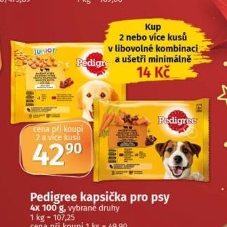 Kapsičky pro psy Pedigree