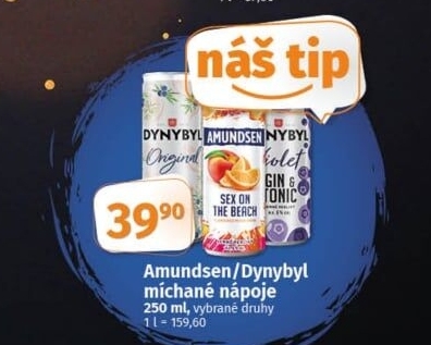 Nápoje míchané Amundsen