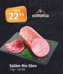 Salám Rio Ebro Kostelecké uzeniny