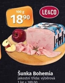 Šunka Bohemia výběrová LE&amp
