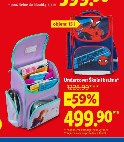 Undercover Školní brašna