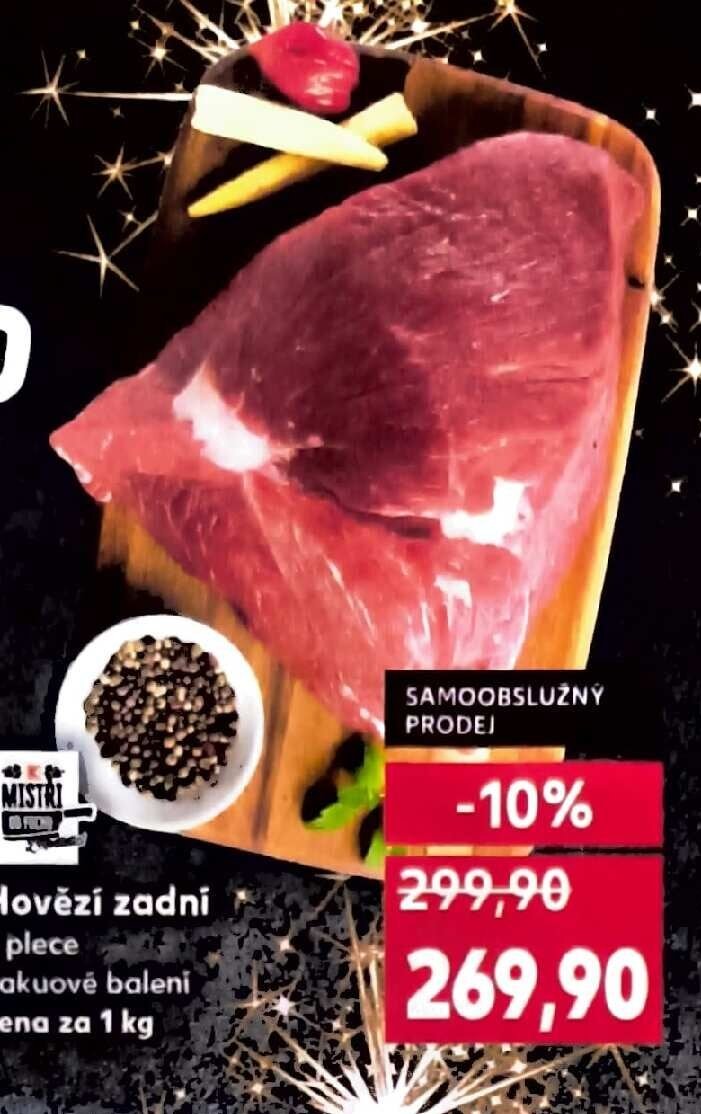Hovězí zadní z plece