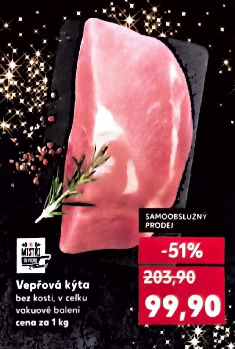 Vepřová kýta bez kosti