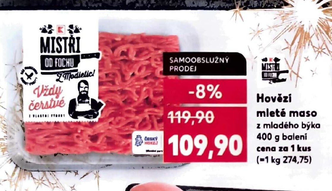 Hovězí mleté maso