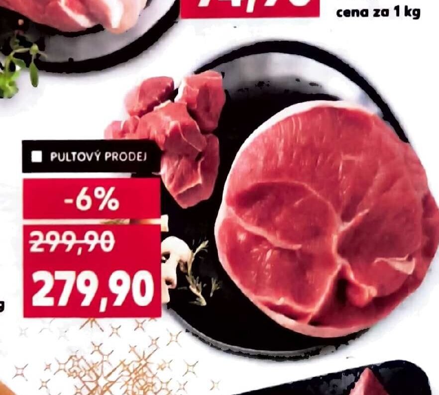 Hovězí kližka z mladého býka