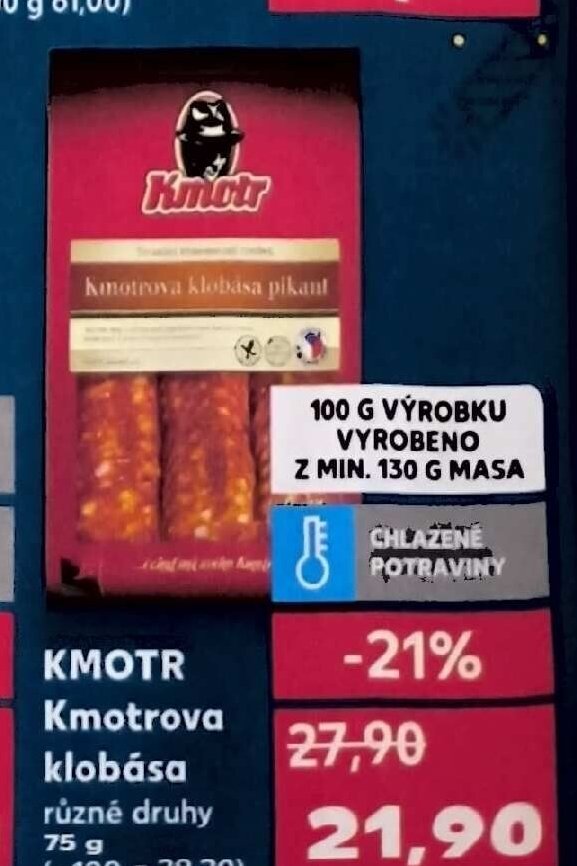 Kmotr Kmotrova klobása pikant
