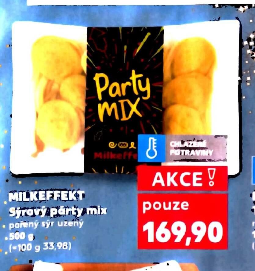 MILKEFFEKT Sýrový párty mix