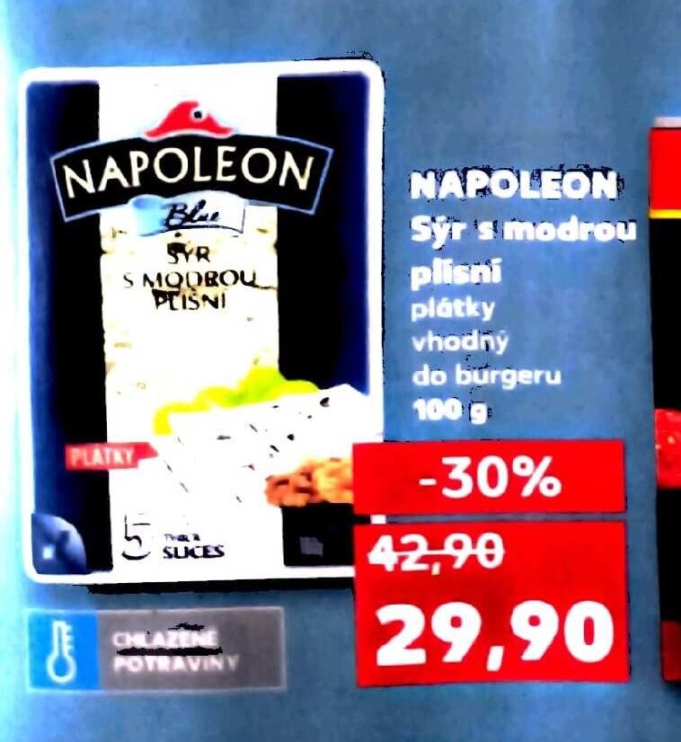 NAPOLEON Sýr s modrou plísní