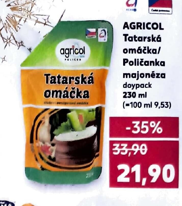 Agricol Tatarská omáčka
