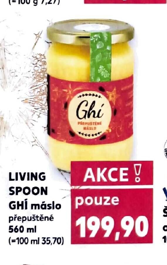 Living Spoon Ghi máslo