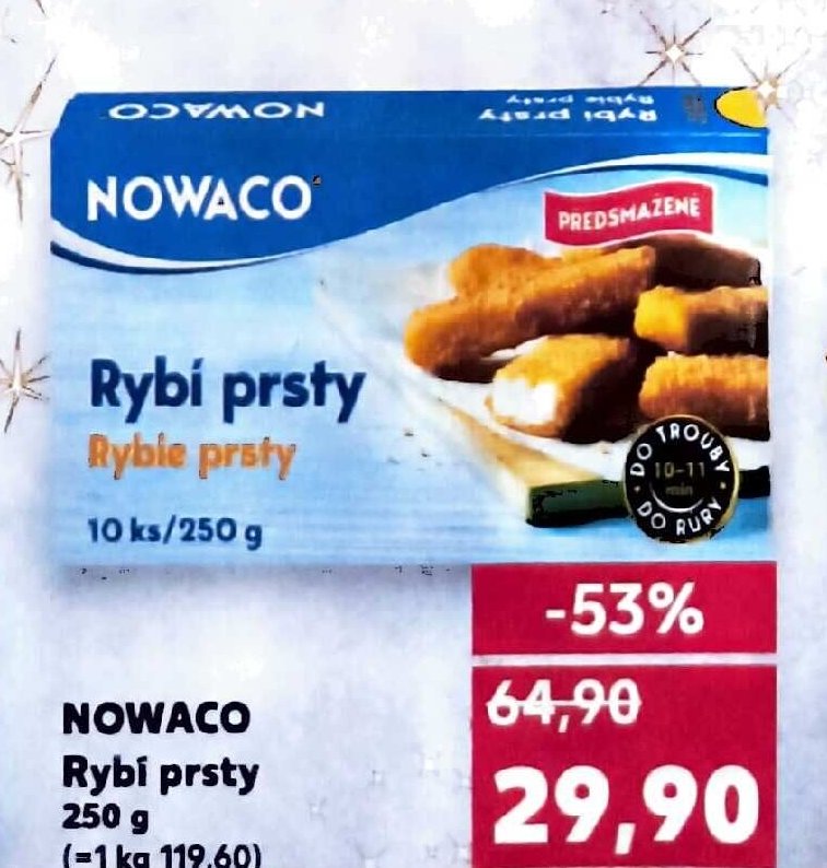 NOWACO Rybí prsty