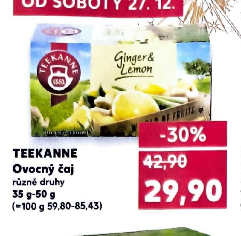 TEEKANNE Ovocný čaj