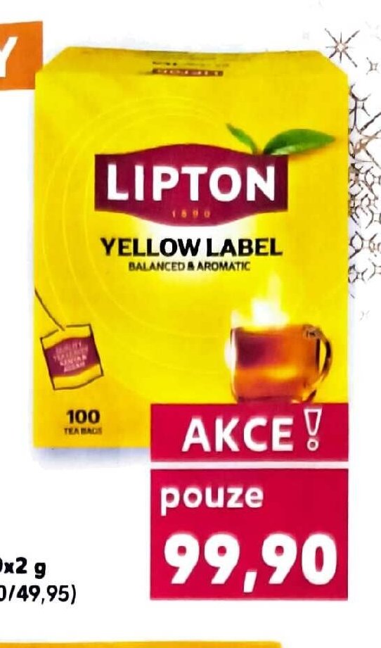 LIPTON Černý čaj