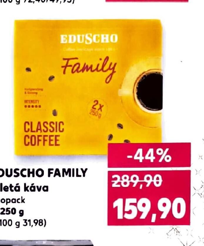 EDUSCHO FAMILY Mletá káva