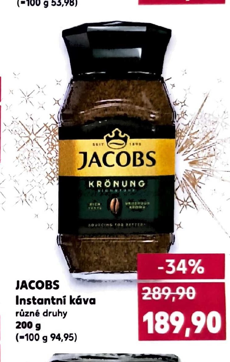 JACOBS Instantní káva
