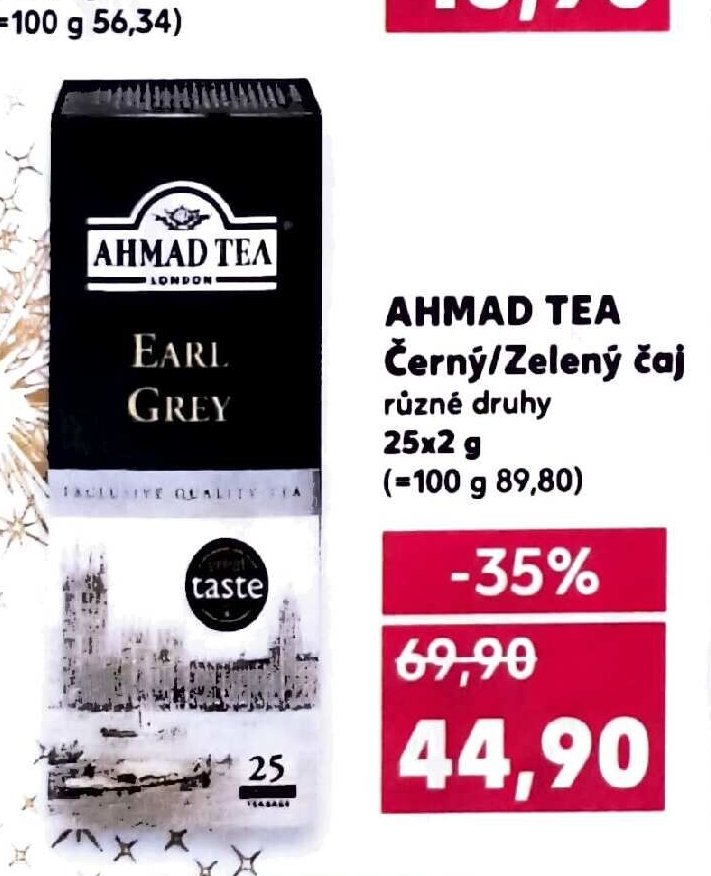AHMAD TEA Černý/Zelený čaj