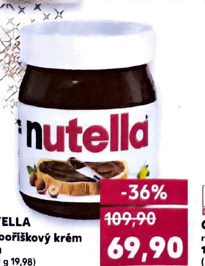 NUTELLA Lískooříškový krém