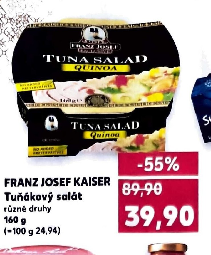 FRANZ JOSEF KAISER Tuňákový salát