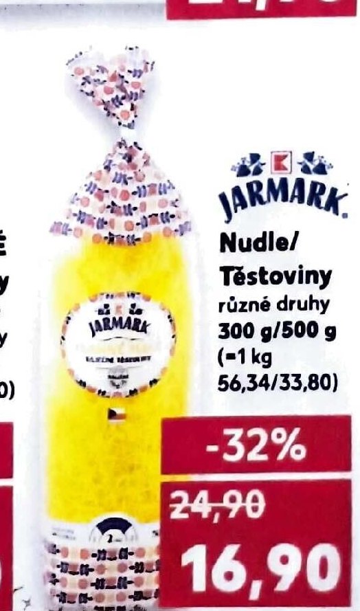 JARMARK Nudle/Těstoviny