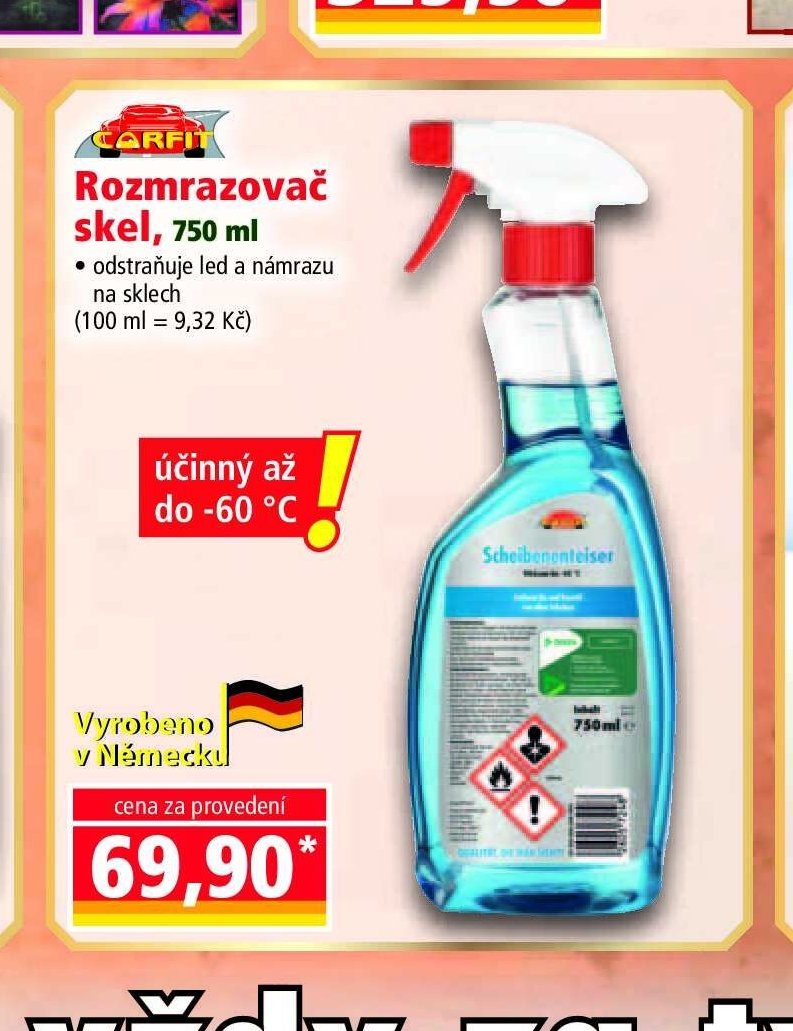 Rozmrazovač skel