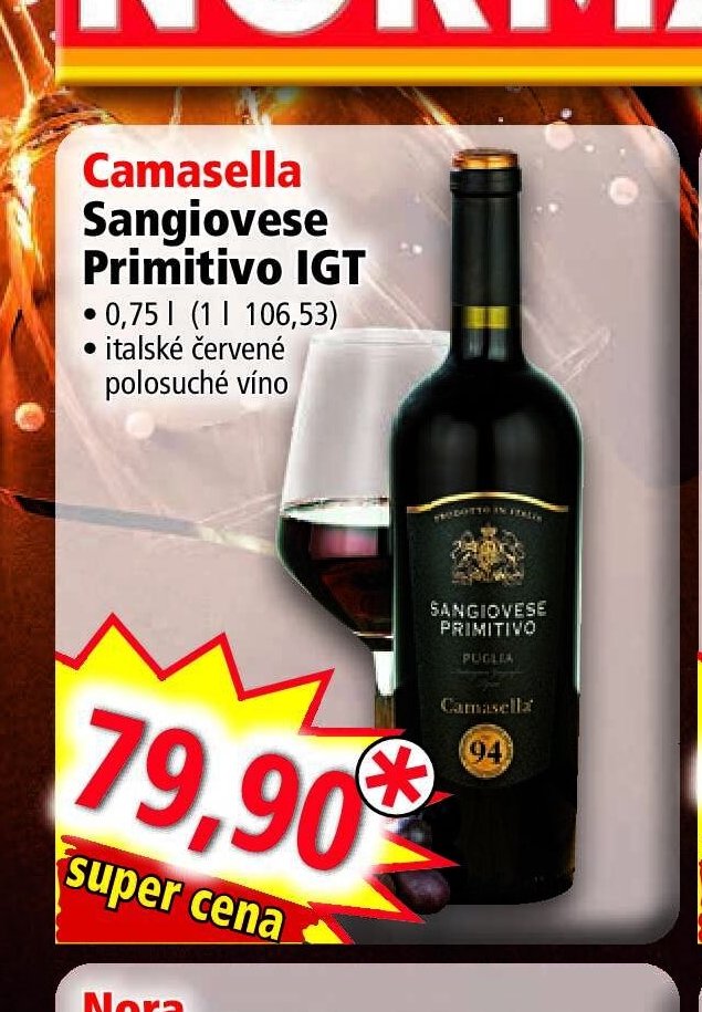 Camasella Sangiovese Primitivo IGT