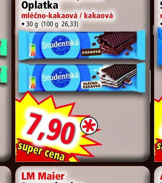 Studentská pečeť Oplatka