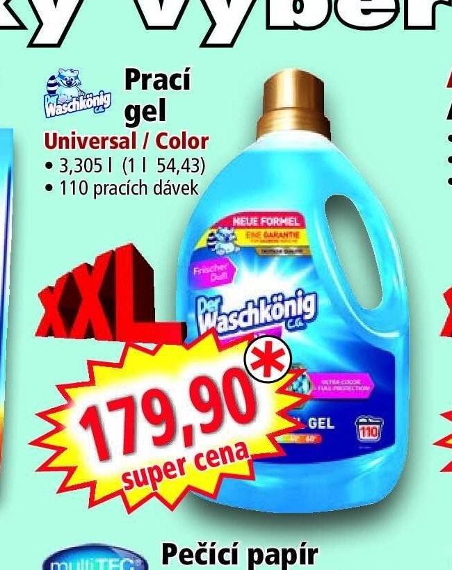 Prací gel Universal / Color