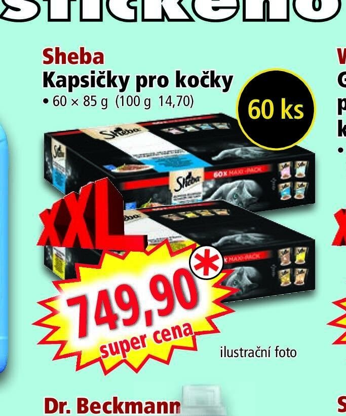 Sheba Kapsičky pro kočky
