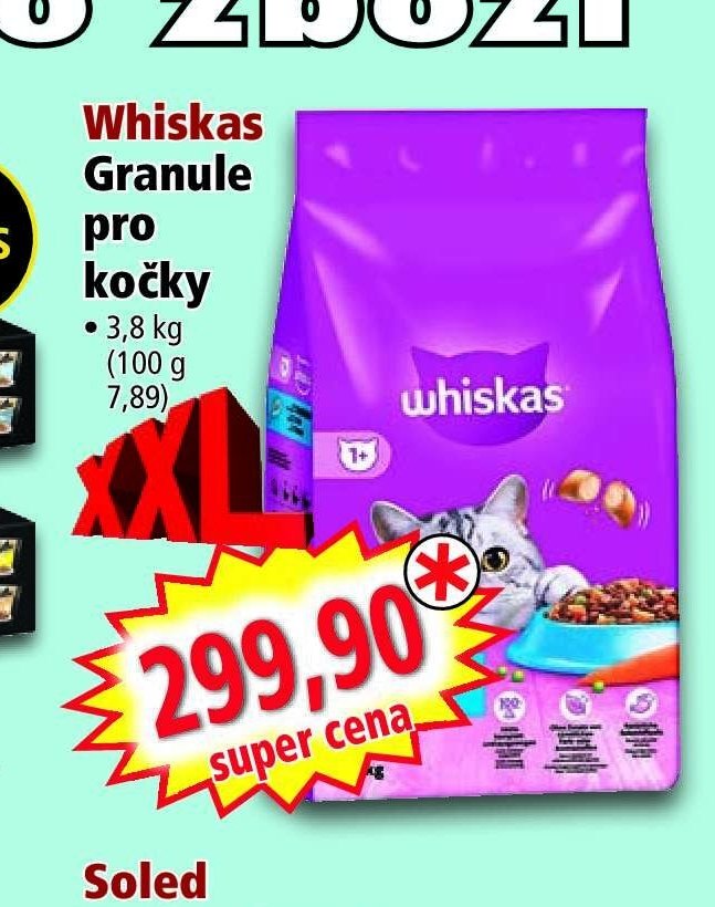 Whiskas Granule pro kočky