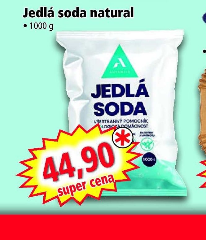 Jedlá soda natural