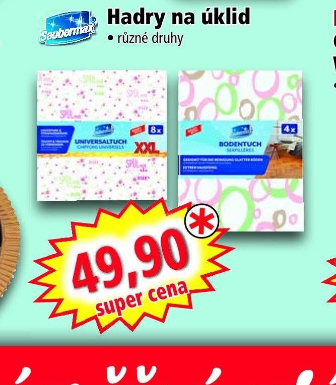Hadry na úklid