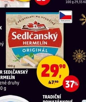 SÝR SEDLČANSKÝ HERMELÍN 100 g
