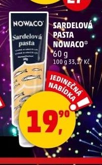 SARDELOVÁ PASTA NOWACO 60 g