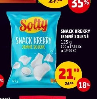 SNACK KREKRY JEMNĚ SOLENÉ