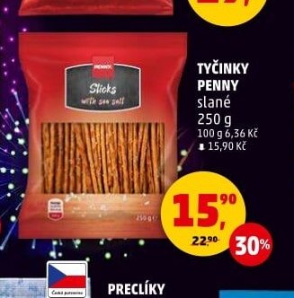 TYČINKY PENNY slané