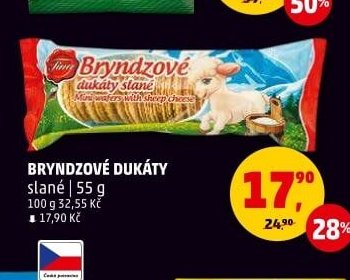 BRYNDZOVÉ DUKÁTY slané