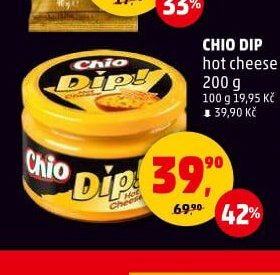 CHIO DIP hot cheese 200 g - Penny Market akcniletaky.com
