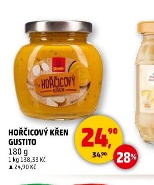Hořčicový křen Gustito