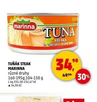 Tuňák steak Marinna