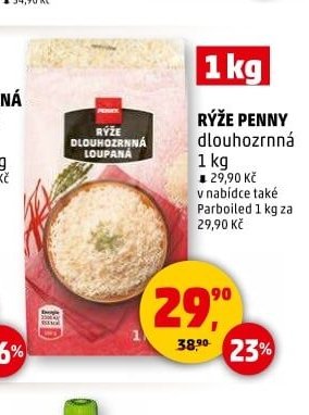 Rýže Penny dlouhozrnná