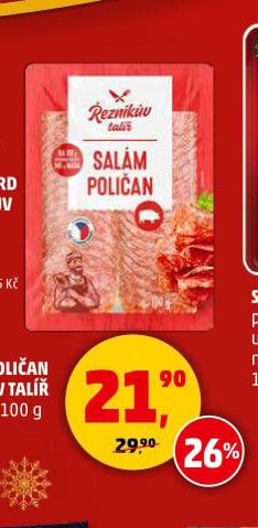 SALÁM POLIČAN ŘEZNÍKŮV TALÍŘ